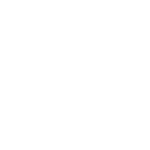 Hands clasped in unity outline